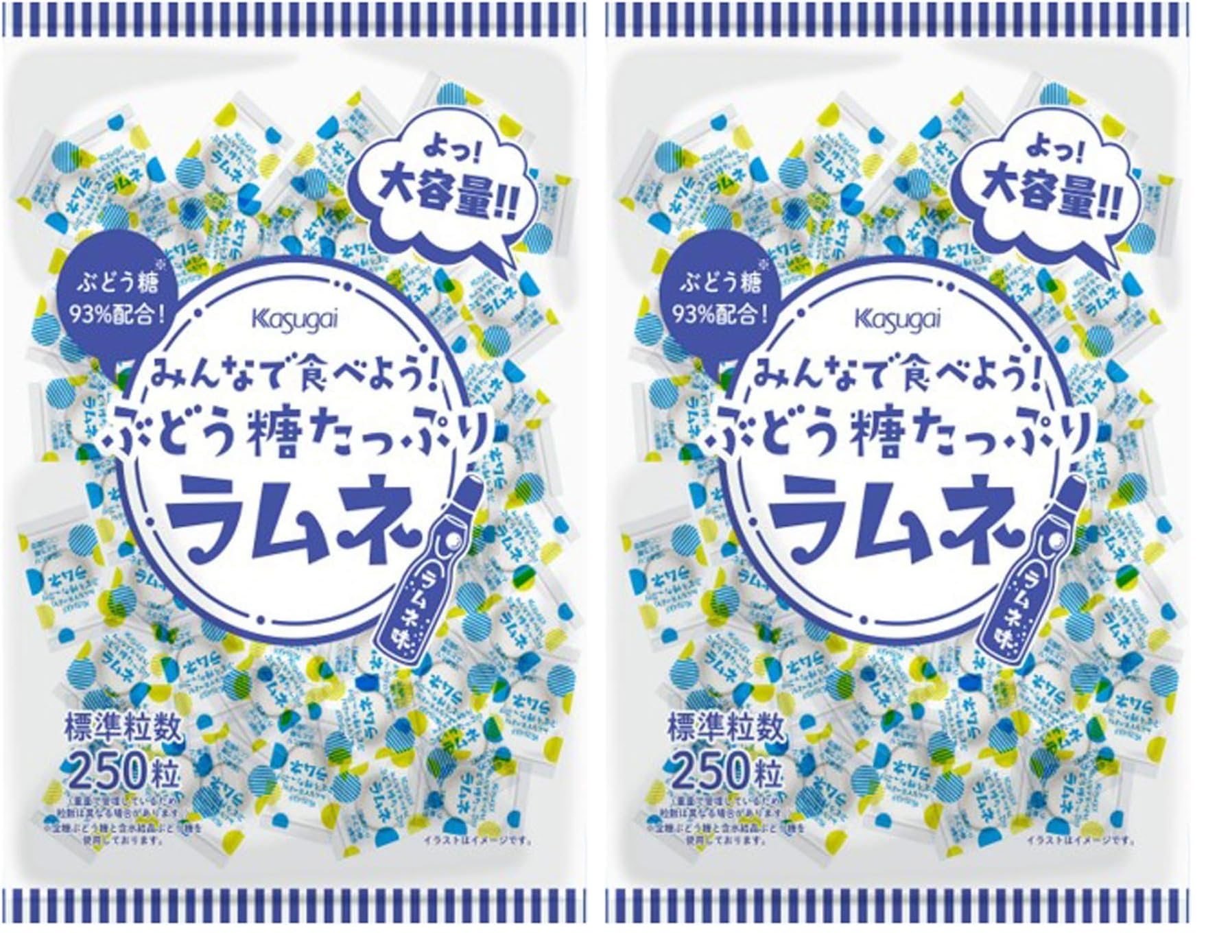 Amazon | 春日井製菓 みんなで食べよう!ぶどう糖たっぷりラムネ 550g